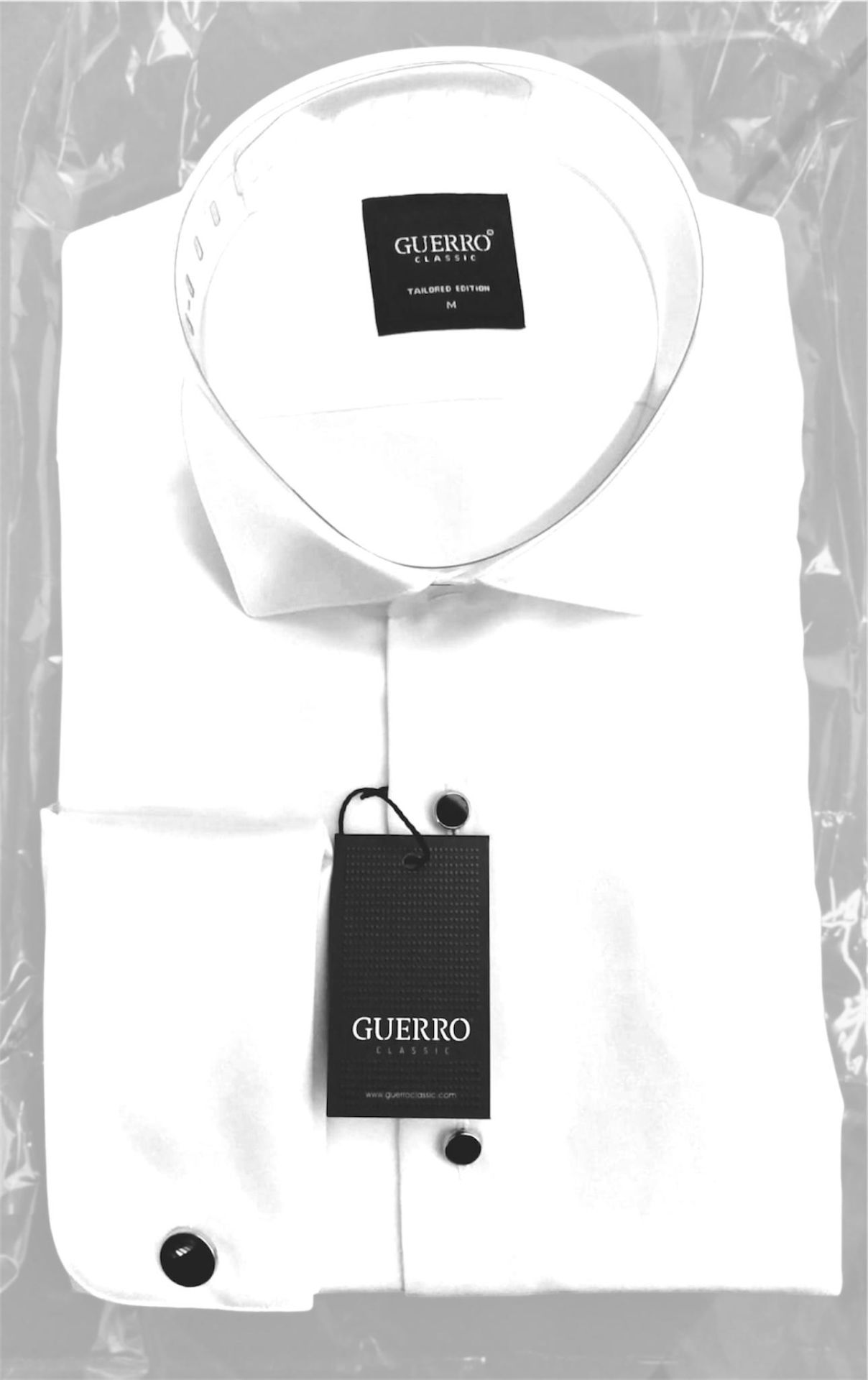 Beyaz Renk Damatlık Ata Yaka Gömlek