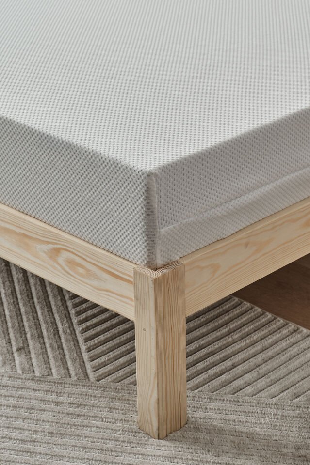 Mellowtex Fermuarlı Örme Yatak Kılıfı 160x200 Ölçülü Sıvı Geçirir. Yatak Yüksekliği 20 Cm