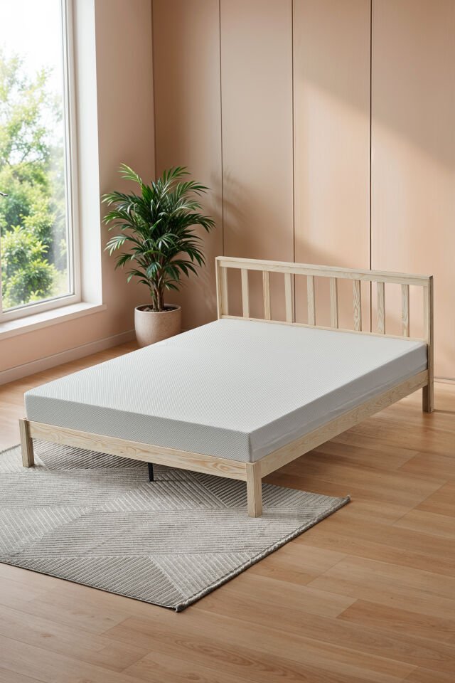 Mellowtex Fermuarlı Örme Yatak Kılıfı 90x190 Ölçülü Sıvı Geçirir Yatak Yüksekliği 30 Cm
