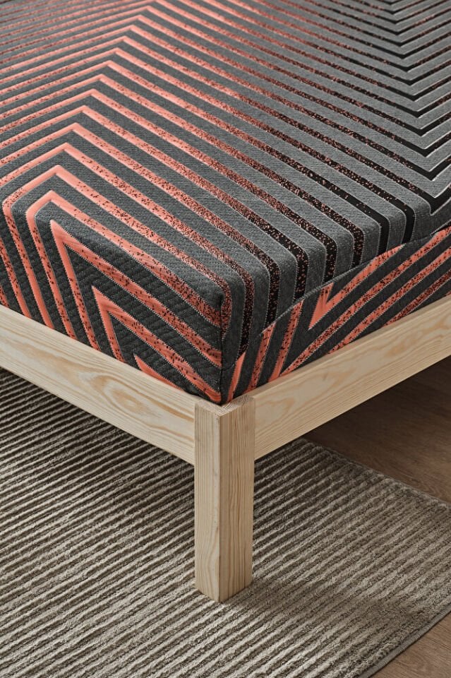 Mellowtex Premium Luxury Geometrik Desenli Yatak Kılıfı 160x200 – 20 Cm Kumaş Kalınlığı 400 Gram