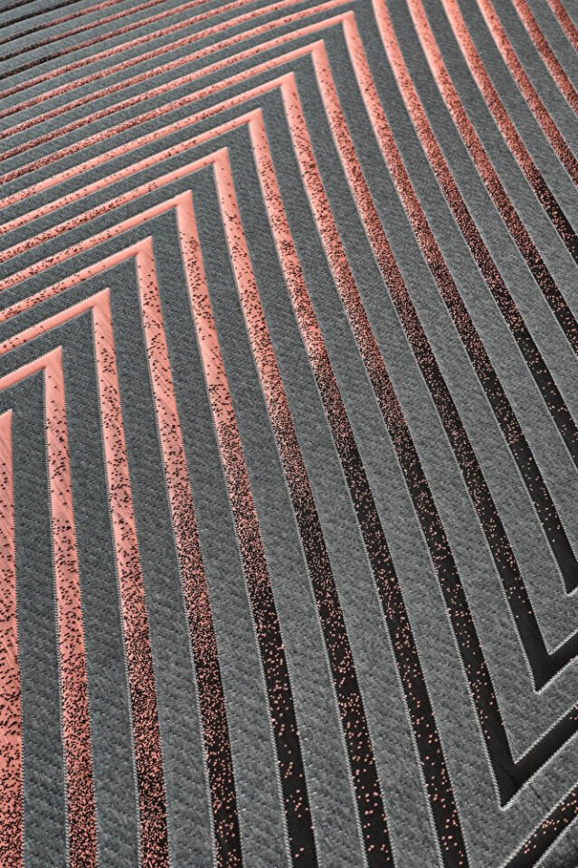 Mellowtex Premium Luxury Geometrik Desenli Yatak Kılıfı 160x200 – 20 Cm Kumaş Kalınlığı 400 Gram