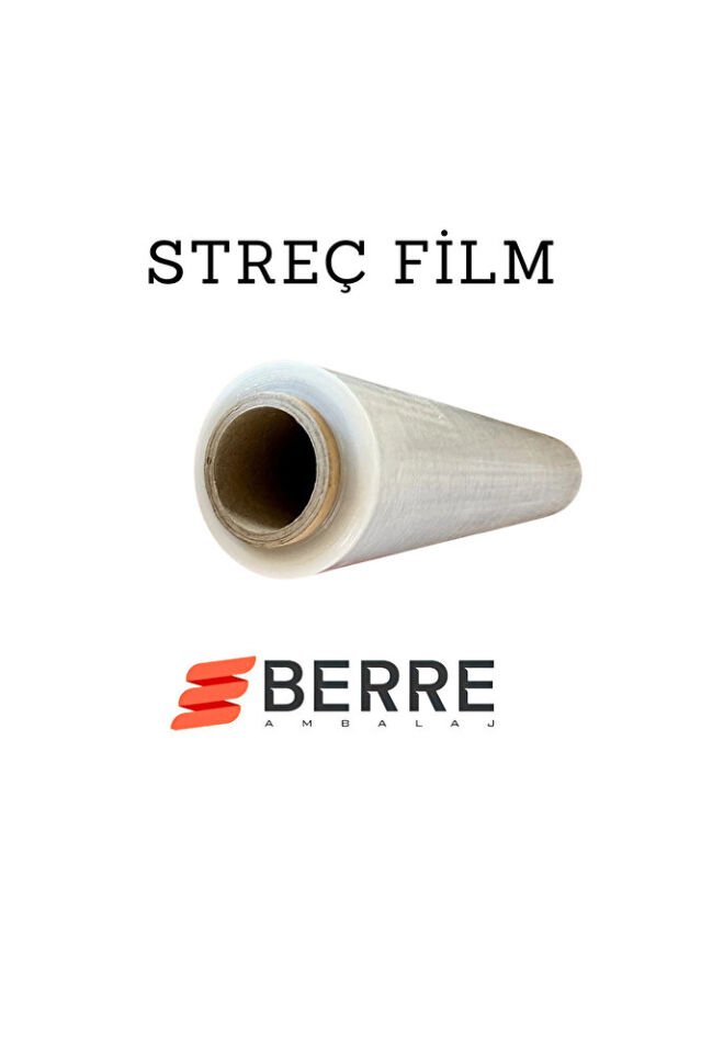Palet Streç Film 17 Mikron 50 Cm 200 Metre 1 Adet Masura Dahil 2 Kg Masura: 400 G